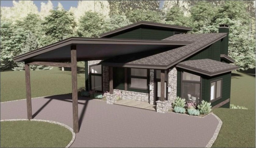 Currently being built--Riverwalk, custom built modern style home - photo 4