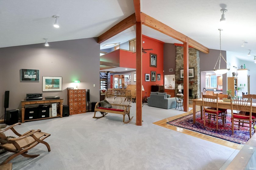 Set on nearly 6 wooded acres, this contemporary custom home - photo 12