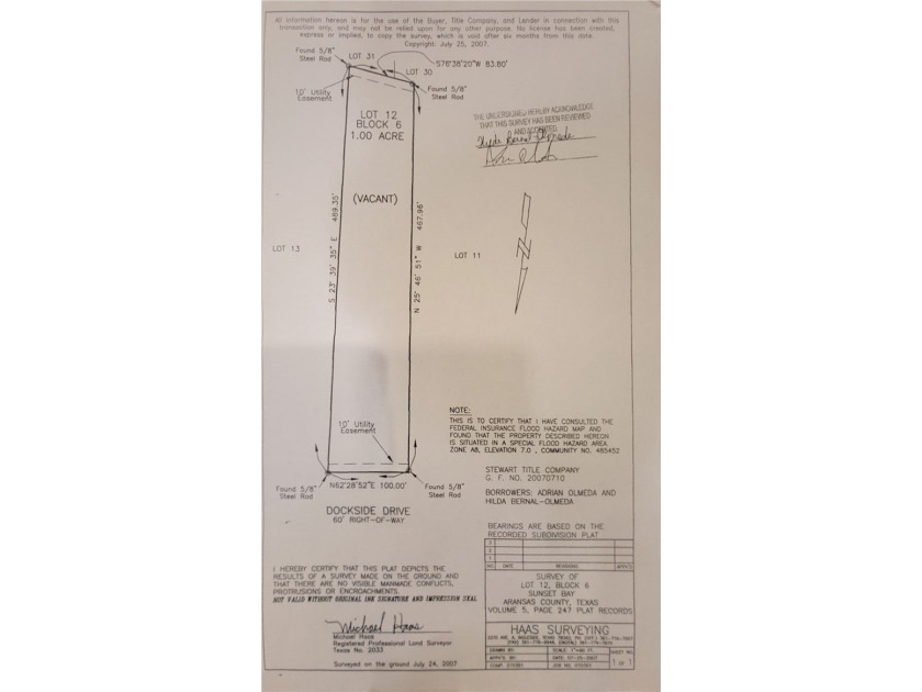 Waterview lot located in Sunset Bay subdivision. This one-acre - photo 7