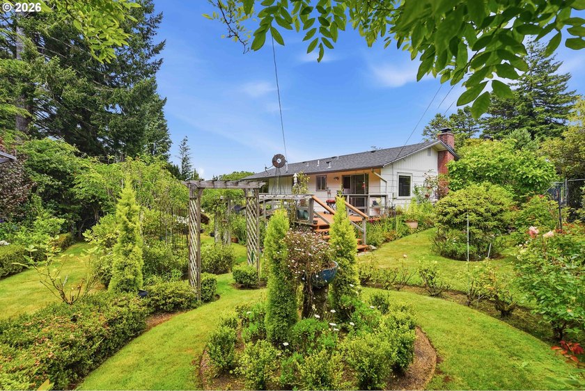 This beautifully maintained 1966 mid-century split-level home is - photo 41