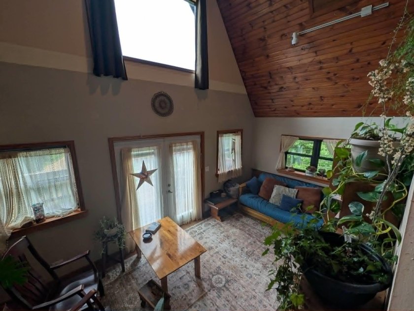 Private A-frame cabin on 3.42 acres + Bear Creek! Located in - photo 15