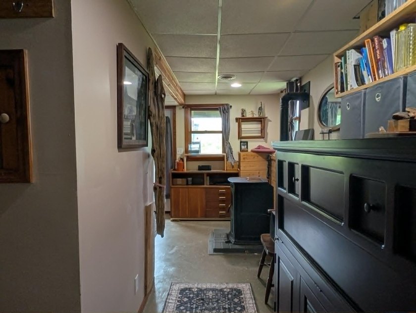 Private A-frame cabin on 3.42 acres + Bear Creek! Located in - photo 30
