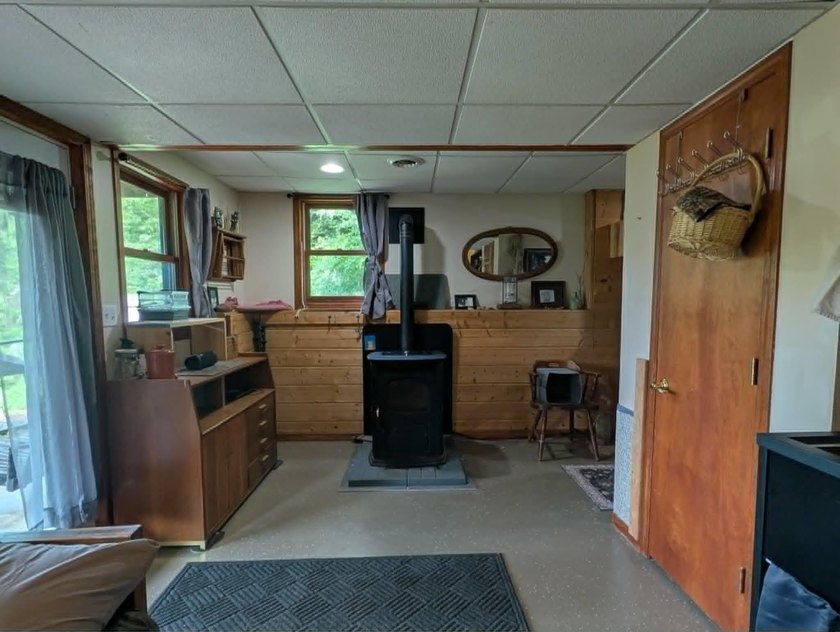 Private A-frame cabin on 3.42 acres + Bear Creek! Located in - photo 33