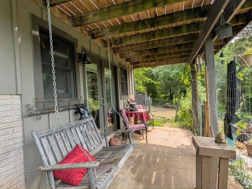 Private A-frame cabin on 3.42 acres + Bear Creek! Located in - photo 35