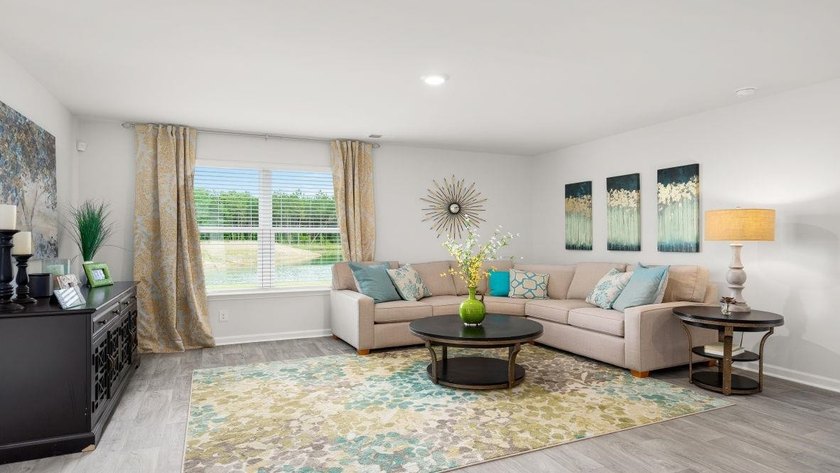 Experience the Kerry floor plan offering an open layout and - photo 13