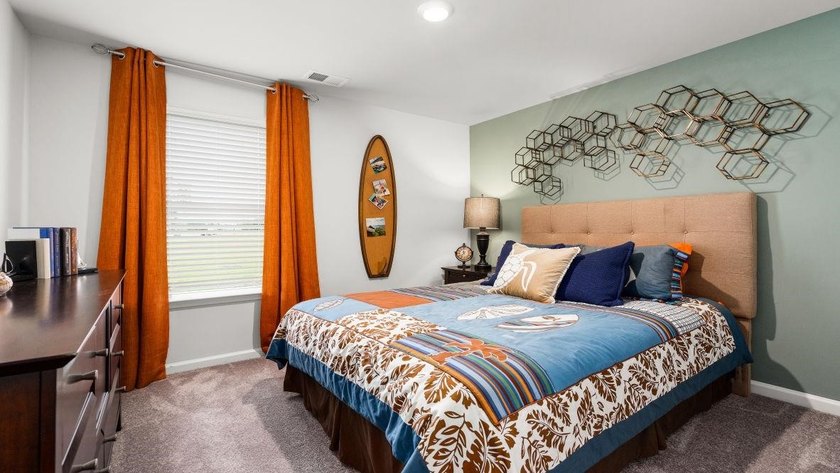 Experience the Kerry floor plan offering an open layout and - photo 25