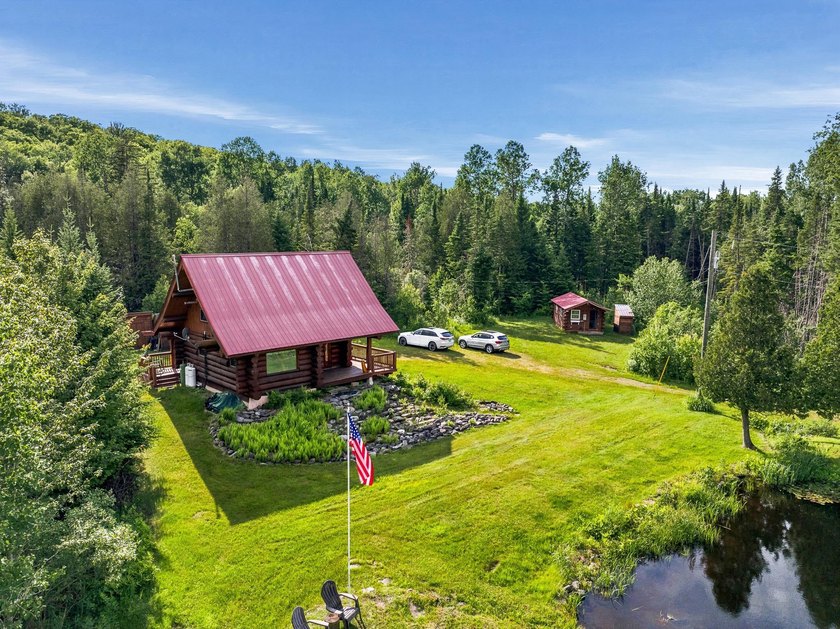 Unique in every way! This spectacular handcrafted full-log home - photo 11