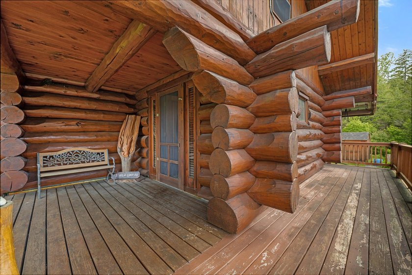 Unique in every way! This spectacular handcrafted full-log home - photo 13