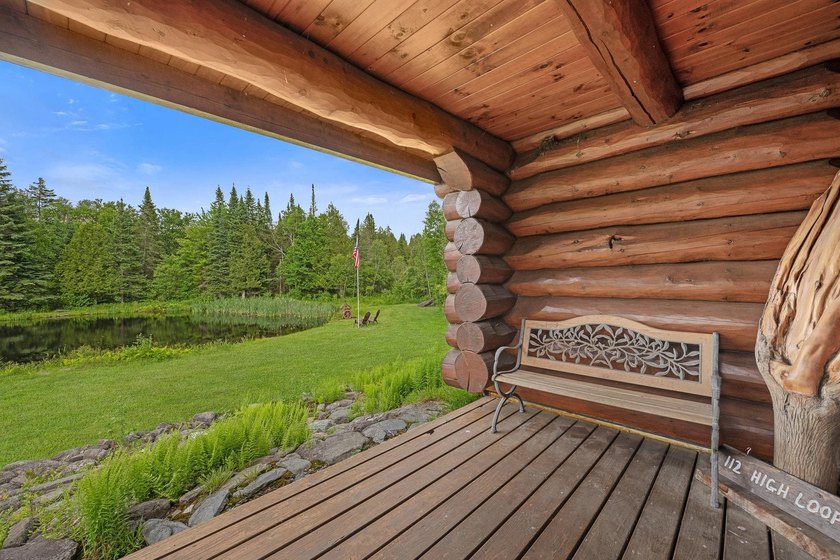 Unique in every way! This spectacular handcrafted full-log home - photo 15