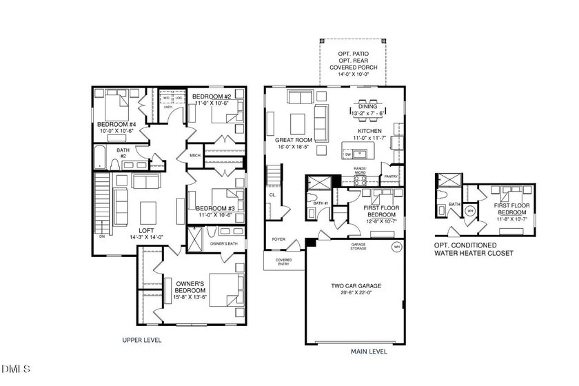 To be built. Welcome to the Woodford plan at Harpers Glen by - photo 3