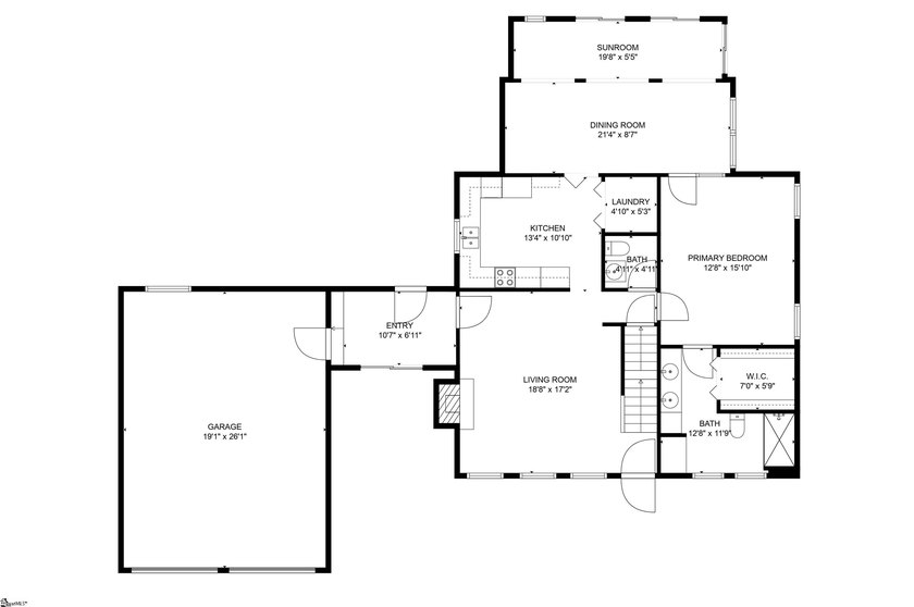The home features 3 bedrooms, 2.5 bathrooms, and a spacious - photo 37