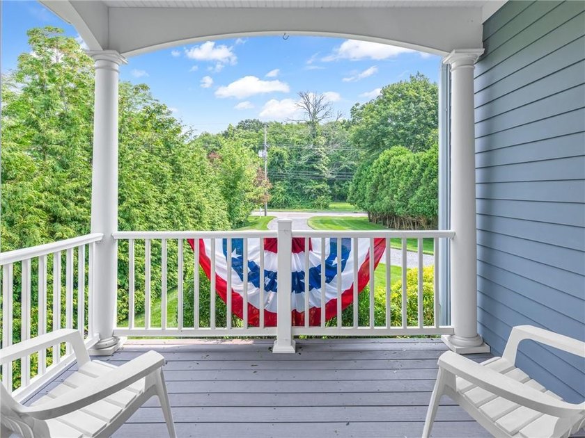 Nestled on a private and picturesque .83 acre lot set back from - photo 12