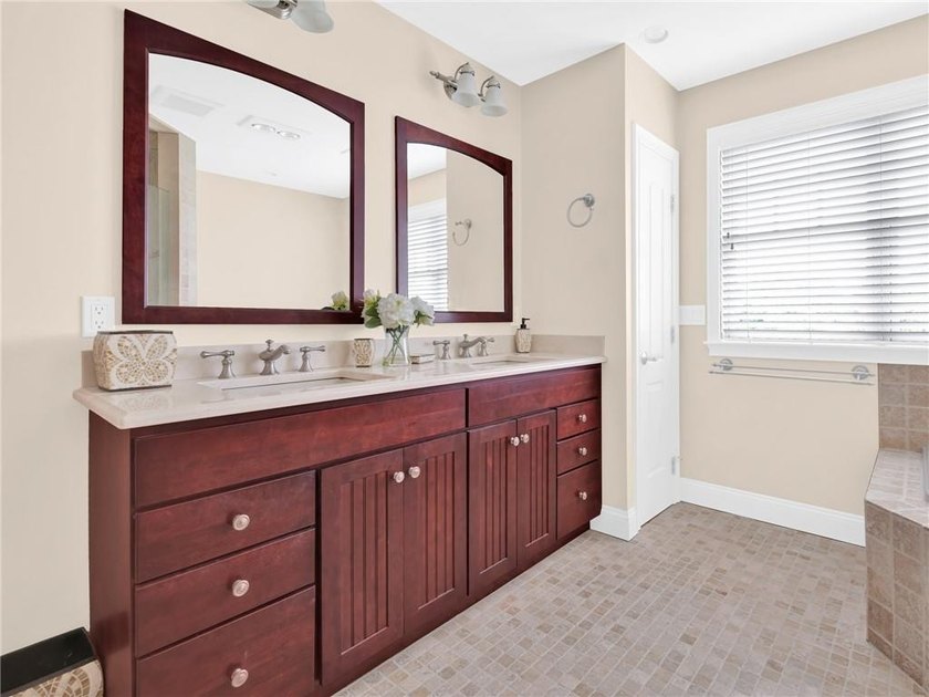 Nestled on a private and picturesque .83 acre lot set back from - photo 30
