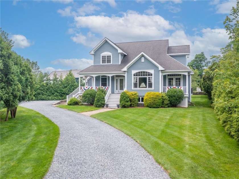 Nestled on a private and picturesque .83 acre lot set back from - photo 49