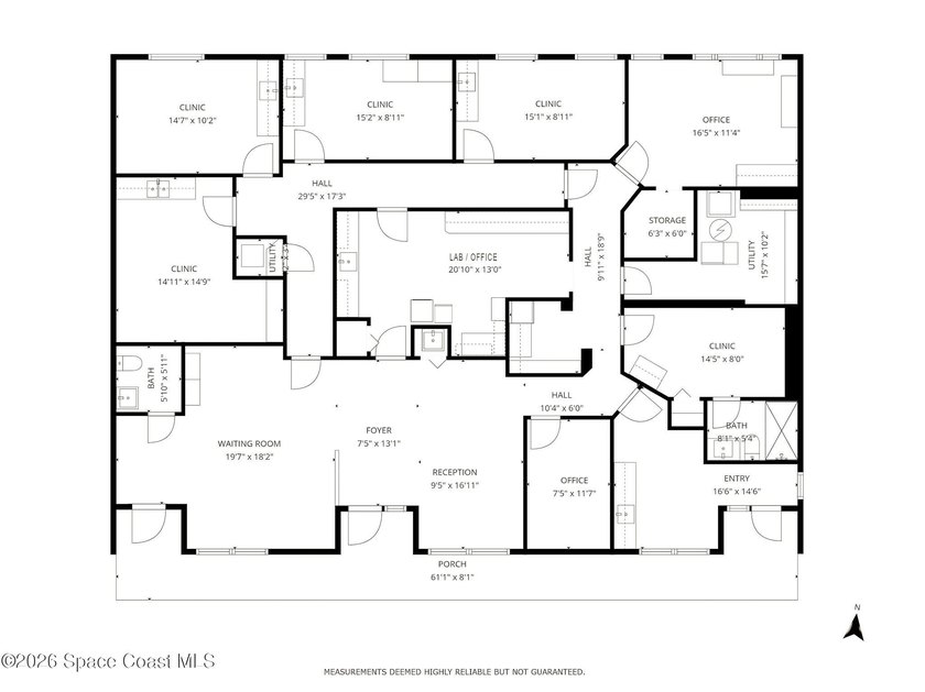 Turnkey +/-2,800 SF medical office condo in the well-maintained - photo 14