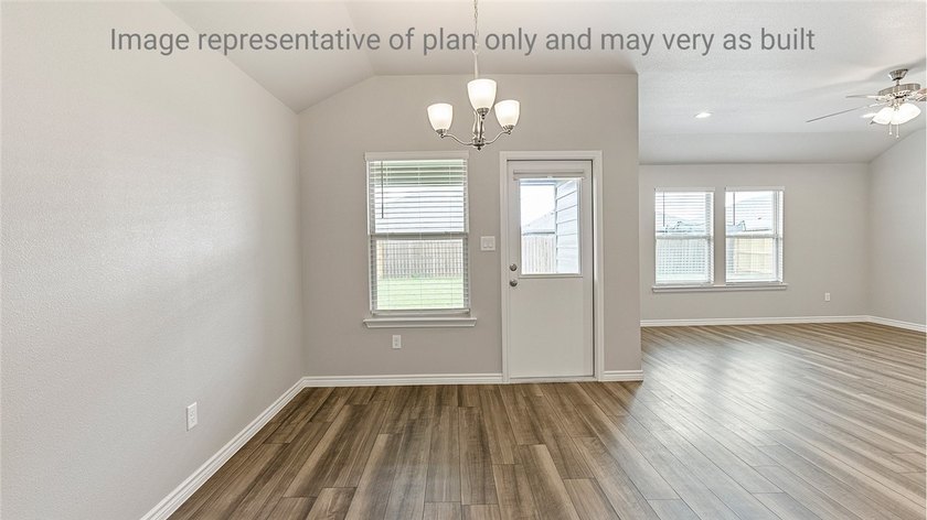 The Texas Cali Plan is a single- story, 4 bedroom , 2- bathroom - photo 9