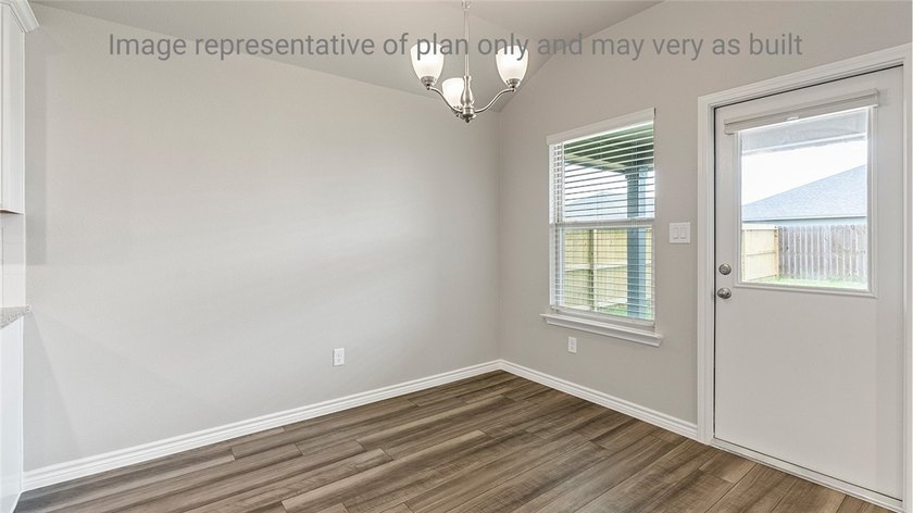 The Texas Cali plan is a single-story, 4-bedroom, 2-bathroom - photo 10