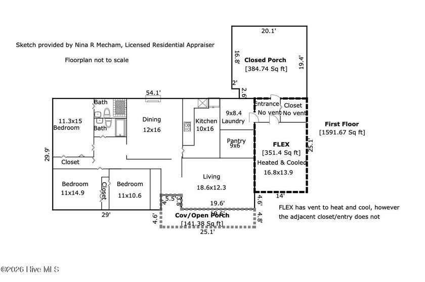 With a total of 1,943 square feet, let's just imagine Friday - photo 7