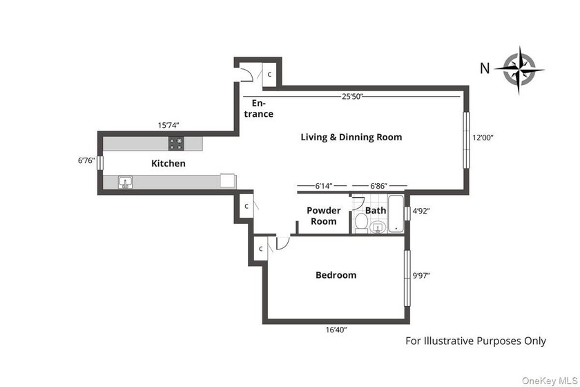 Spacious One Bedroom Apartment in a desirable location near 71st - photo 11