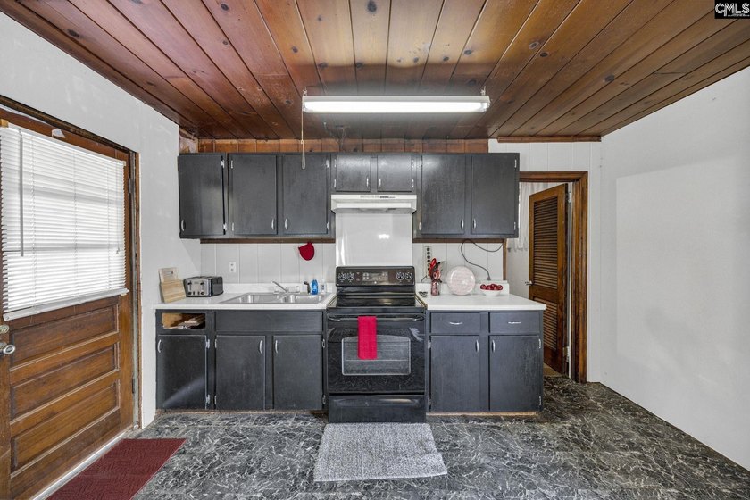 A long, private, tree-lined drive leads to a brick cabin - photo 19