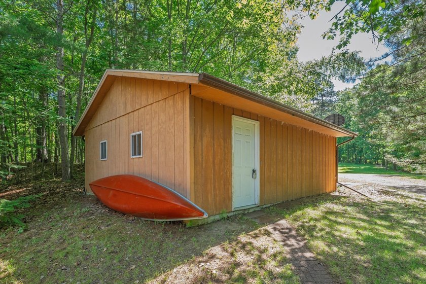 Northwoods home with western exposure and 100' of sand frontage - photo 19