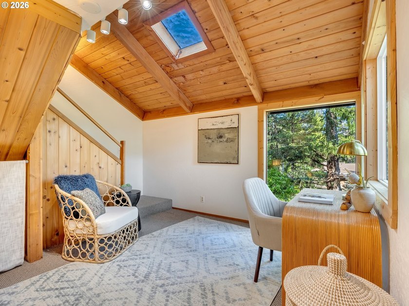 Escape to this treehouse-like retreat tucked safely high on a - photo 26