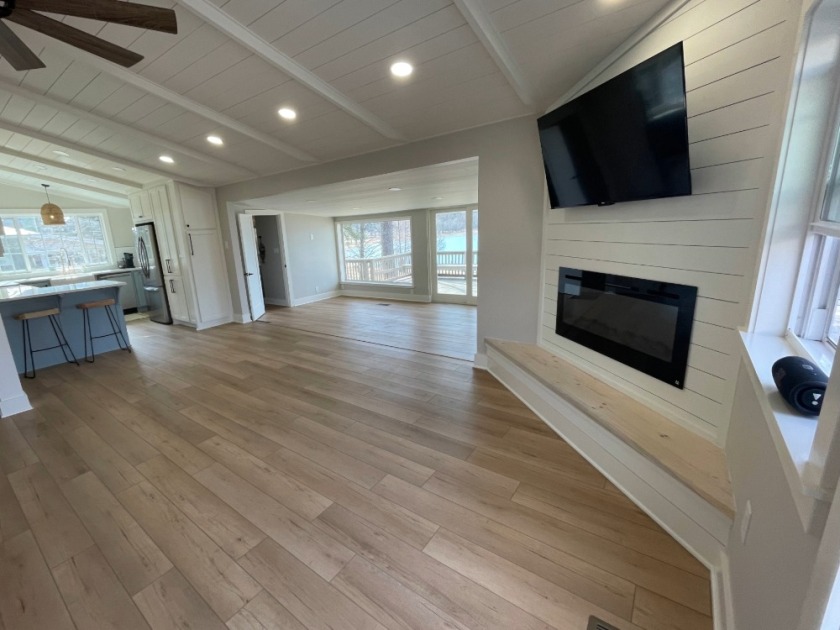 Living Room, Electric Fireplace - photo 8
