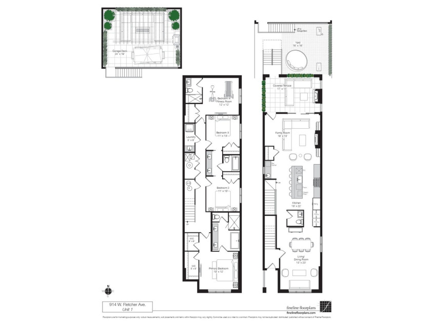 A beautifully executed brand-new construction 4-bedroom duplex - photo 3
