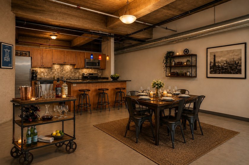 Discover authentic North Loop loft living in this bright - photo 2