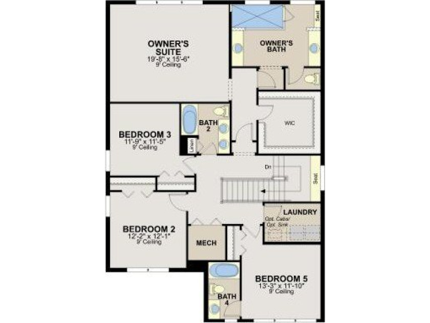 This beautifully updated 5-bedroom, 4-bath home offers the - photo 44