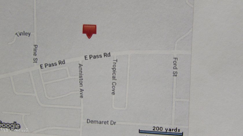 Narrow (20' wide) Pass Rd driveway leading back to approximately - photo 2