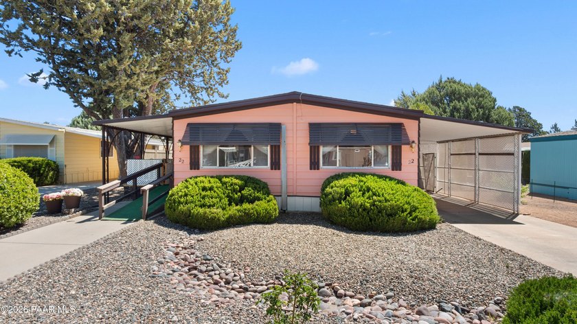 Welcome home to this charming 2-bedroom, 2-bath doublewide - photo 2