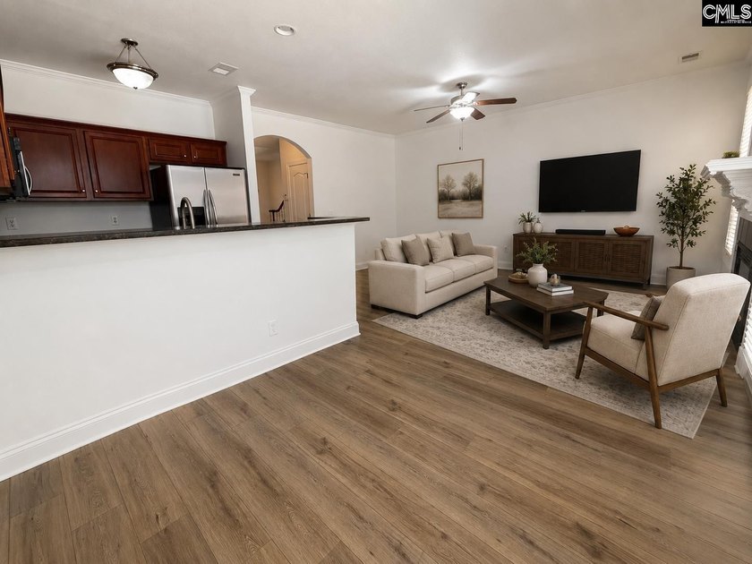 Desirable end-unit townhome offering a larger lot than most - photo 13