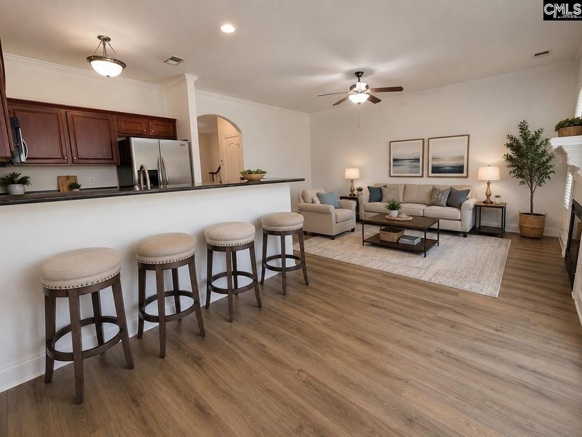 Desirable end-unit townhome offering a larger lot than most - photo 14