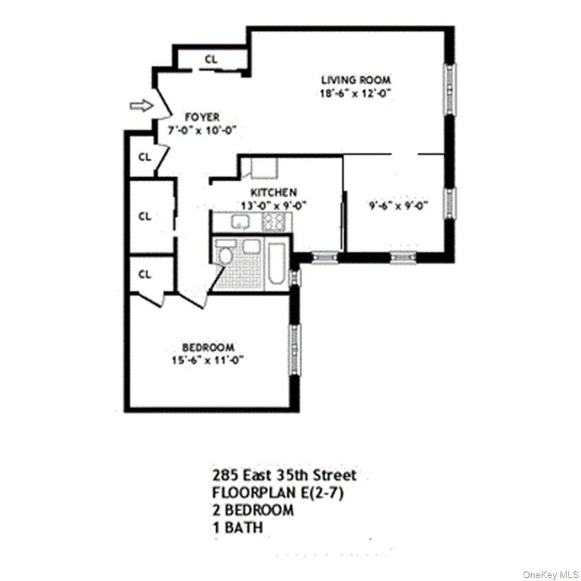 Welcome to 285 E 35th St. Unit 6E, a bright and spacious - photo 21