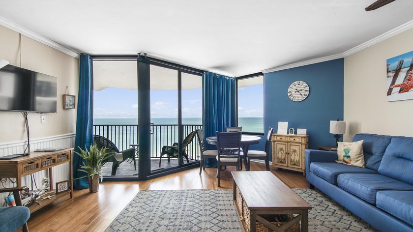 Welcome to Unit 1110E at Sunbird Condominium, your coastal - photo 2