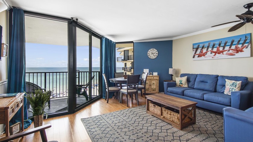 Welcome to Unit 1110E at Sunbird Condominium, your coastal - photo 3