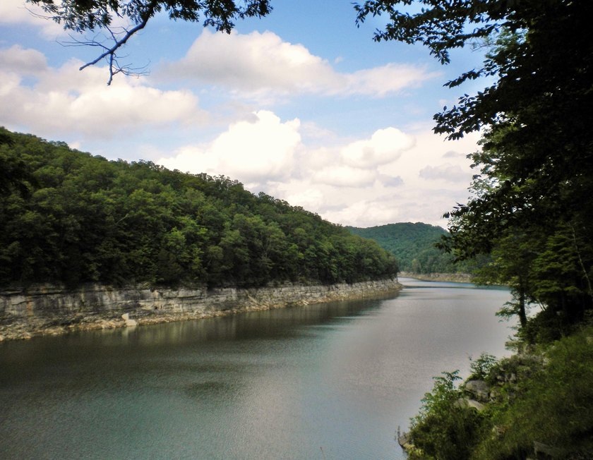 71 acre lake view building lot RIGHT up the hill from a very - photo 16