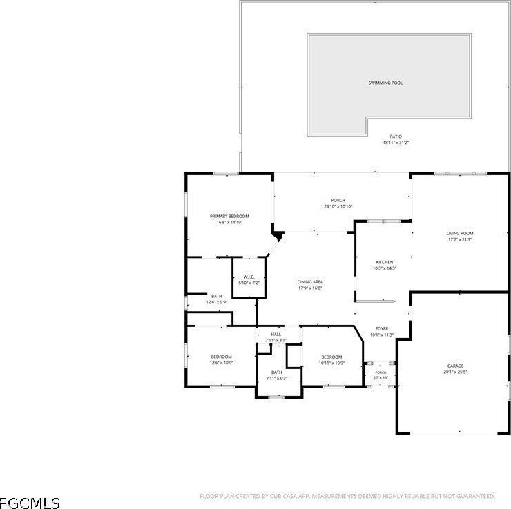 Beautifully remodeled Fort Myers pool home on an oversized - photo 50