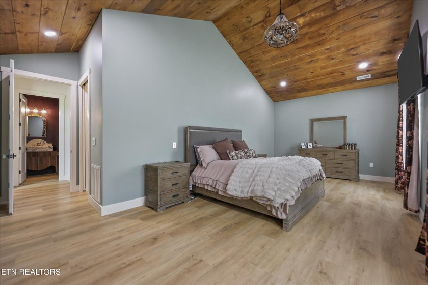 Set on 5.59 acres, this new custom ranch offers a beautiful - photo 29