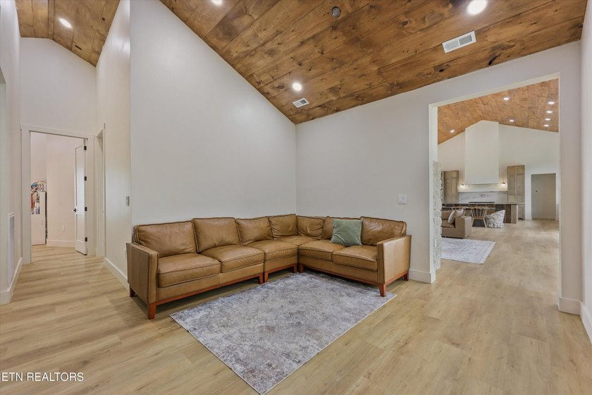 Set on 5.59 acres, this new custom ranch offers a beautiful - photo 33