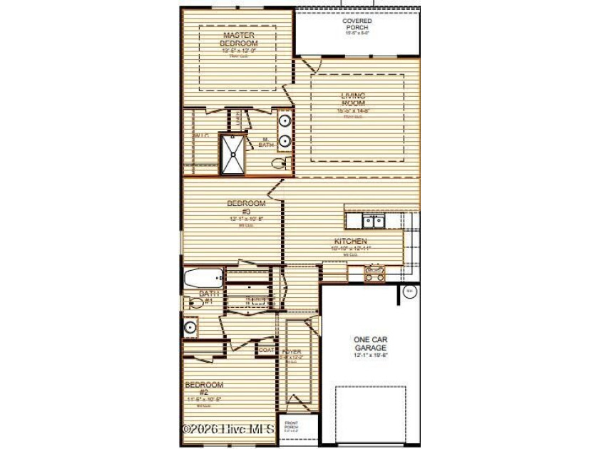 Scheduled for completion in August 2026, This Bedford Villa is - photo 3