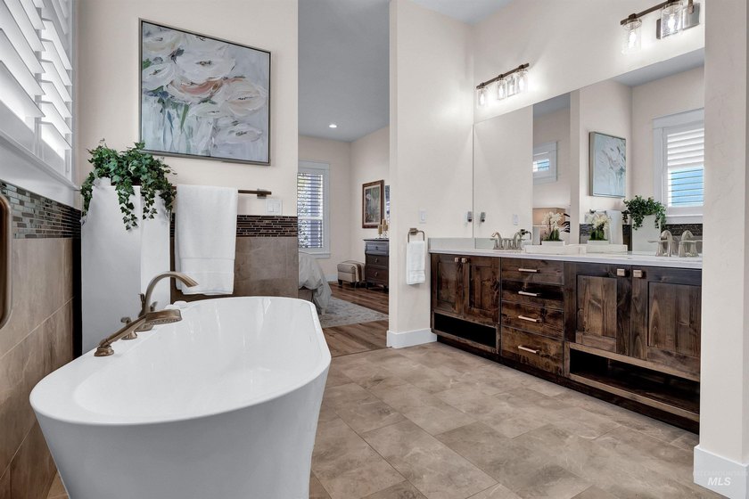 Custom-built on a rare HALF ACRE backing to open space with no - photo 5