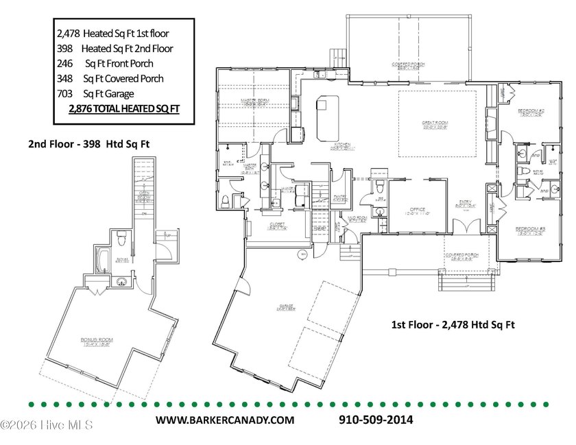 New Construction from Custom Homebuilder Barker and Canady - photo 3