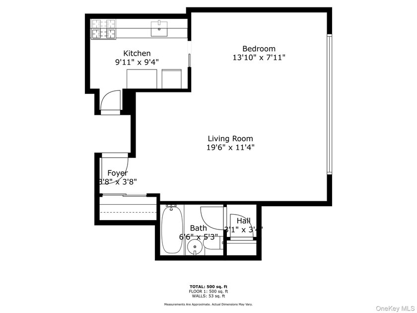 Studio coop for sale at The Fordham Hill Cooperatives. Hardwood - photo 17