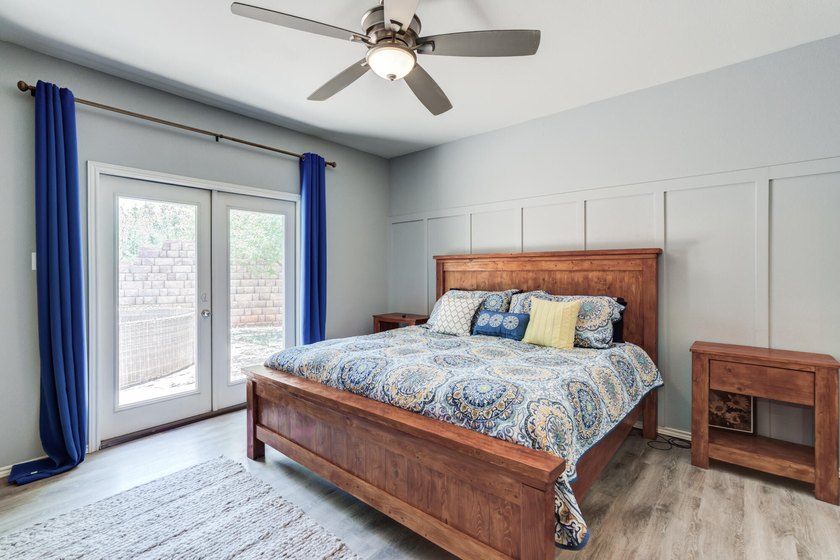 Surrounded by mature trees and overlooking Buffalo Springs Lake - photo 22