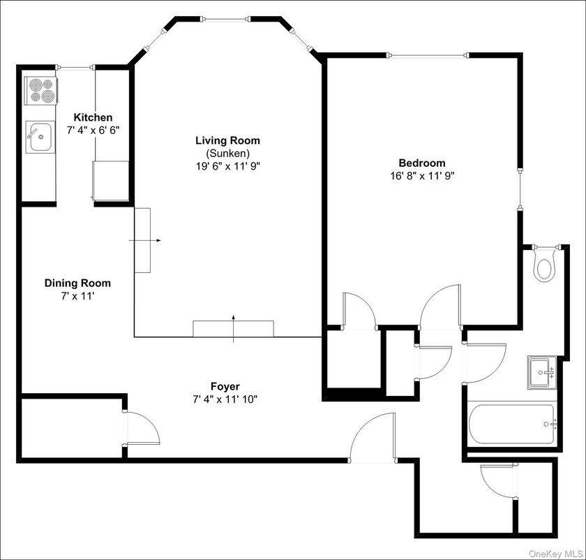 FOREST HILLS SOUTH Very sunny &amp; spacious, 1 Bedroom / 1 Bathroom - photo 46