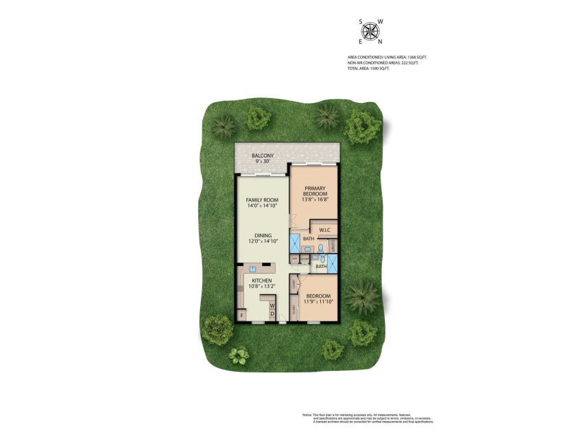 True paradise living in Florida! Rarely available, this spacious - photo 51