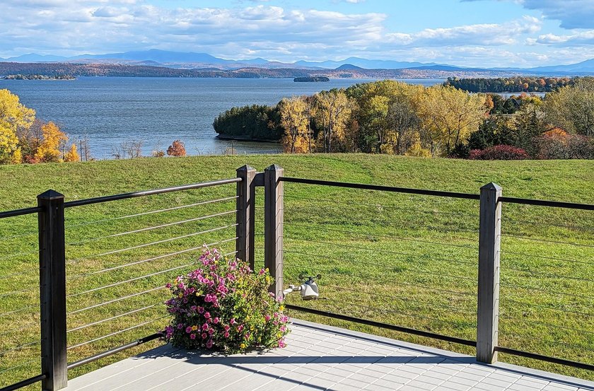 Enjoy the BEST sweeping panoramic views of Lake Champlain and - photo 9