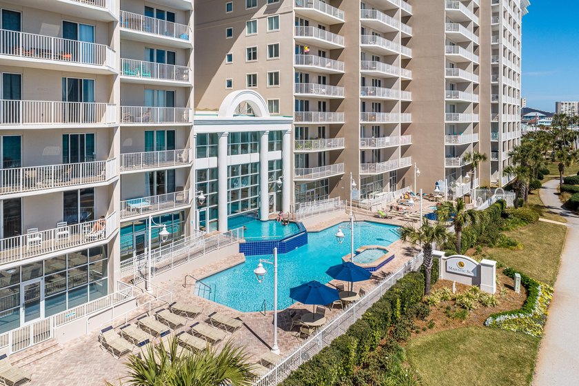 Majestic Sun 1-bedroom, 2-bath condo with built-in bunk beds is - photo 37